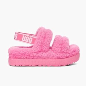 NEW! UGG brand oh fluffita in pink size 9, slipper, sandal